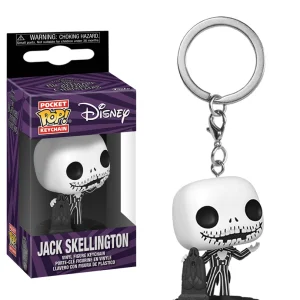 Jack Skellington with Gravestone Keychain