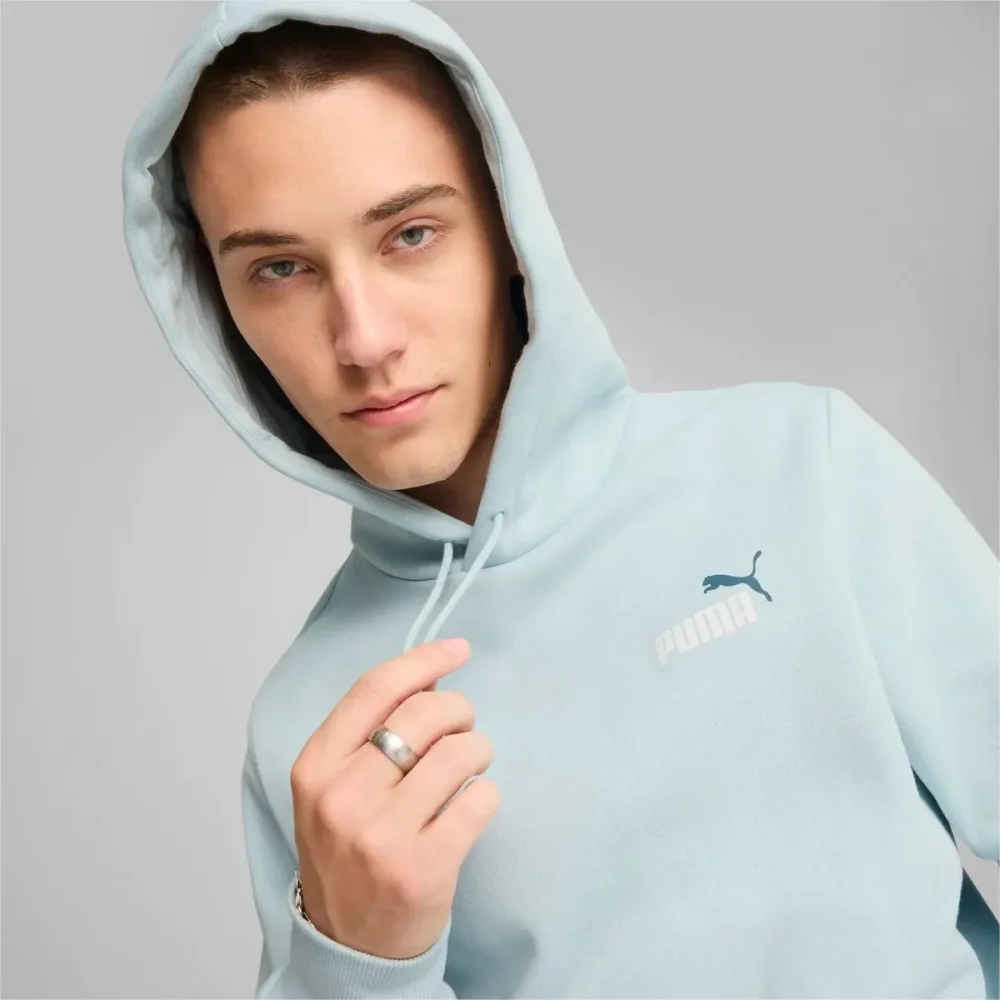 Puma Felpa Uomo Ess+ 2 Col Small Logo