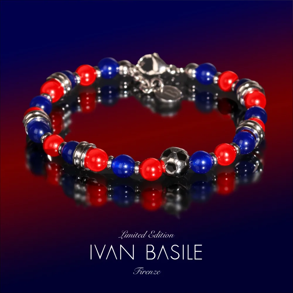 BOLOGNA Bracciale Gancio in acciaio 6 mm