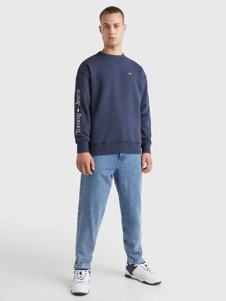 Tommy Hilfiger Felpa Uomo Linear Placement - immagine 2