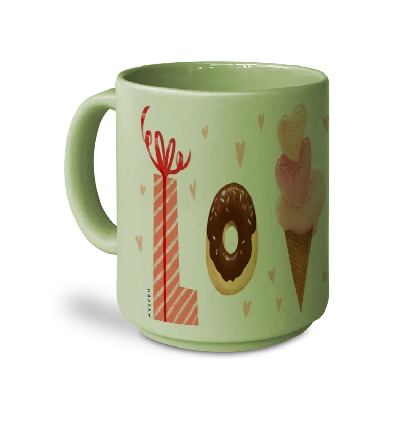 Tazza Colorata opaca personalizzata
