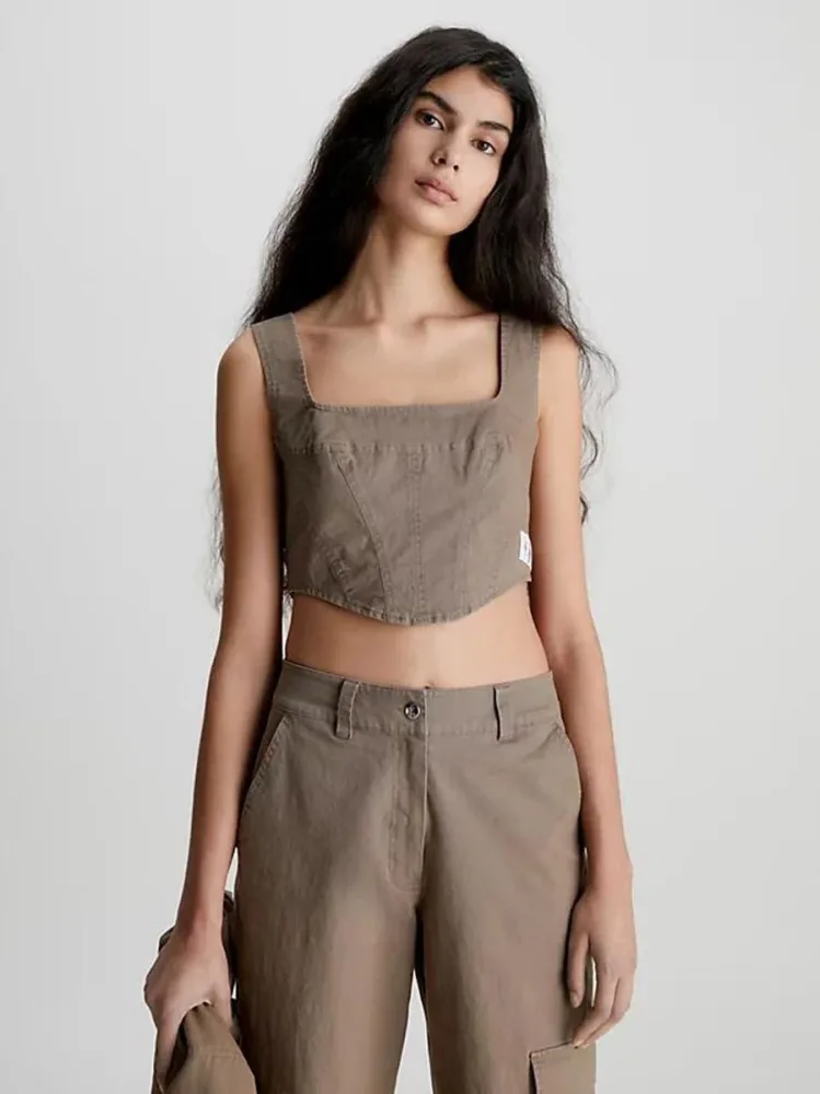 Calvin Klein Top Donna Corset Top - immagine 3