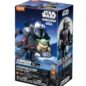 Star Wars The Mandalorian Blokees Plastic Model Kit Champion Class 05 Din Djarin & Grogu Star Wars The Mandalorian Blokees Plastic Model Kit Champion Class 05 Din Djarin & Grogu