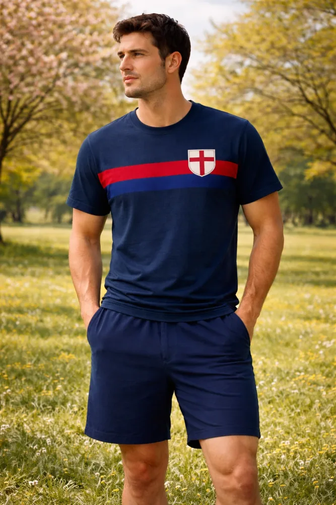 T-shirt Genoa Calcio "Da Sempre Per Sempre" | Rossoblù Cotone - immagine 2