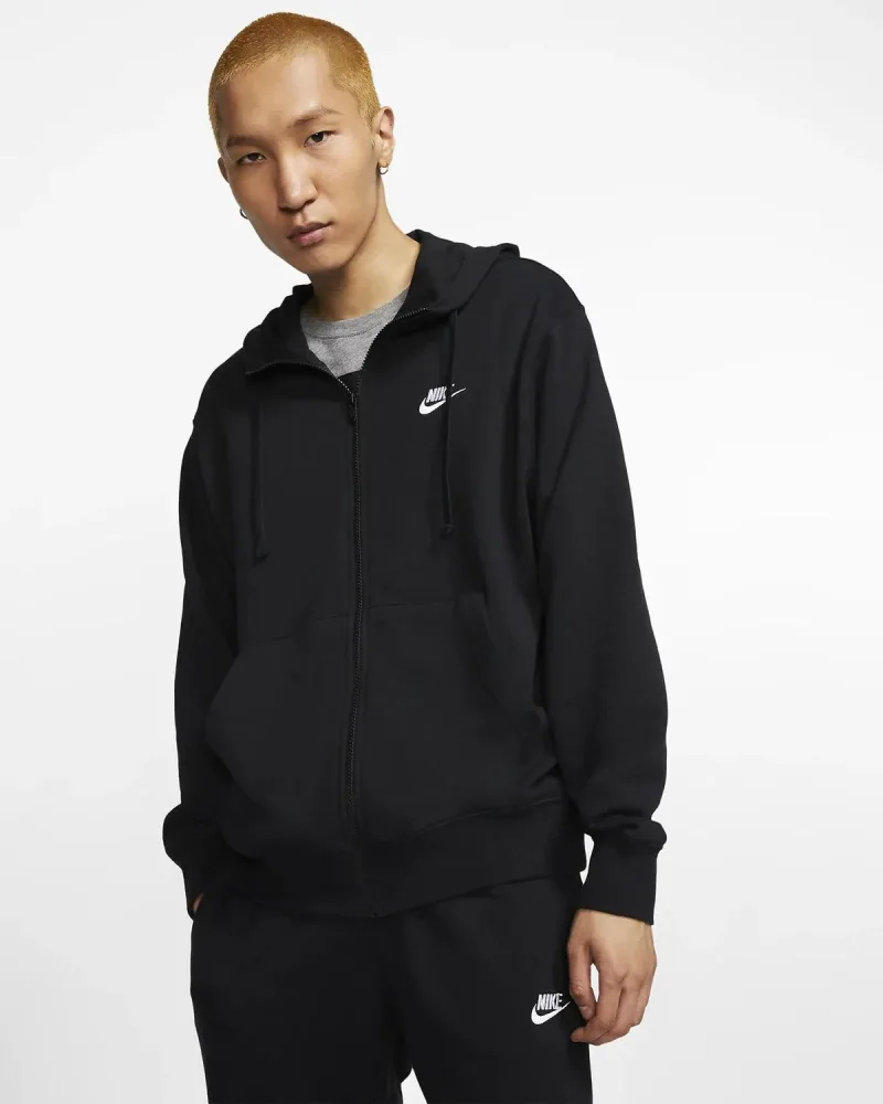 Nike Felpa Uomo Nws Club Hoodie Fz