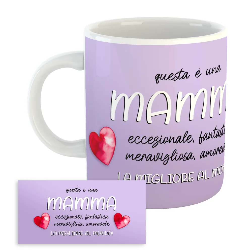 Tazza Mug Festa della Mamma – mamma eccezionale