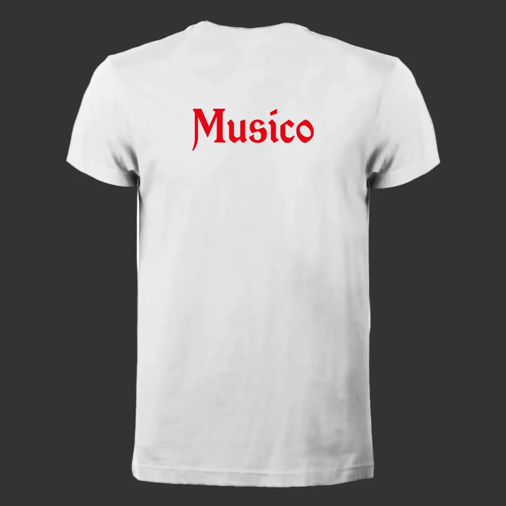 T-SHIRT CON LOGO CUORE COLLO A V – MUSICO