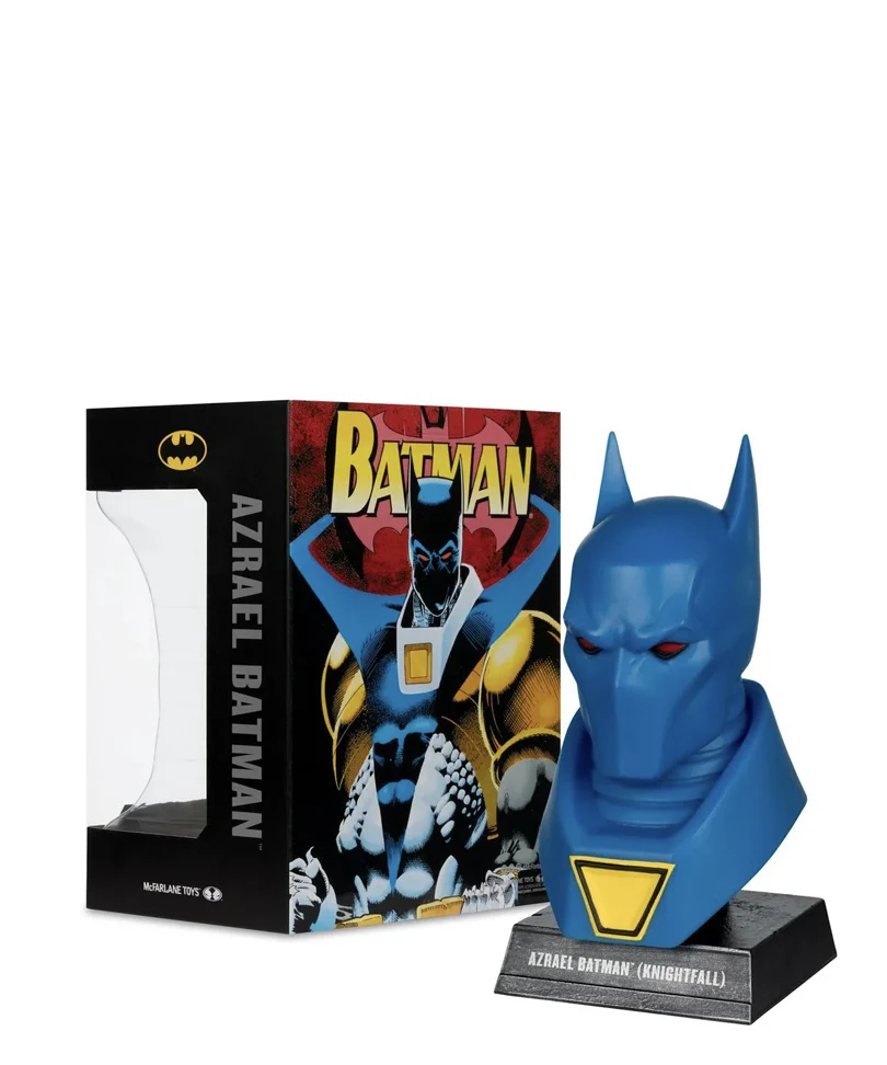 DC Direct Batman 1:3 Cowl Prop Replica Azrael Batman Knightfall - immagine 3