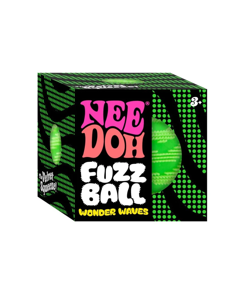 NeeDoh Squeeze Ball - Fuzz Ball (Glow in the Dark)