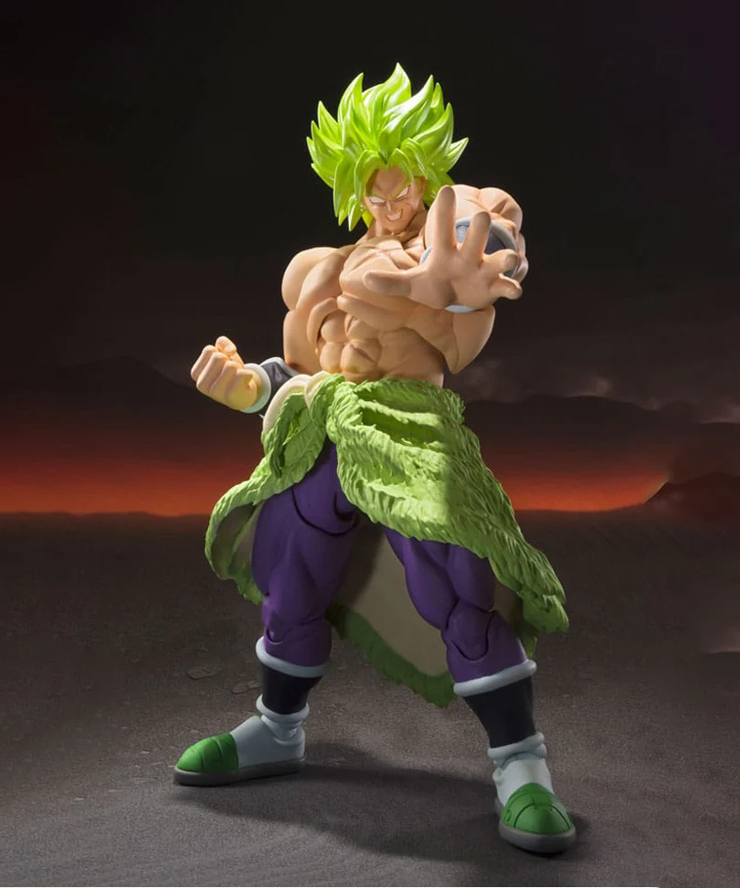 Dragon Super Broly - Super Saiyan Broly Fullpower - Action Figure S.H.Figuarts 22 cm - immagine 2