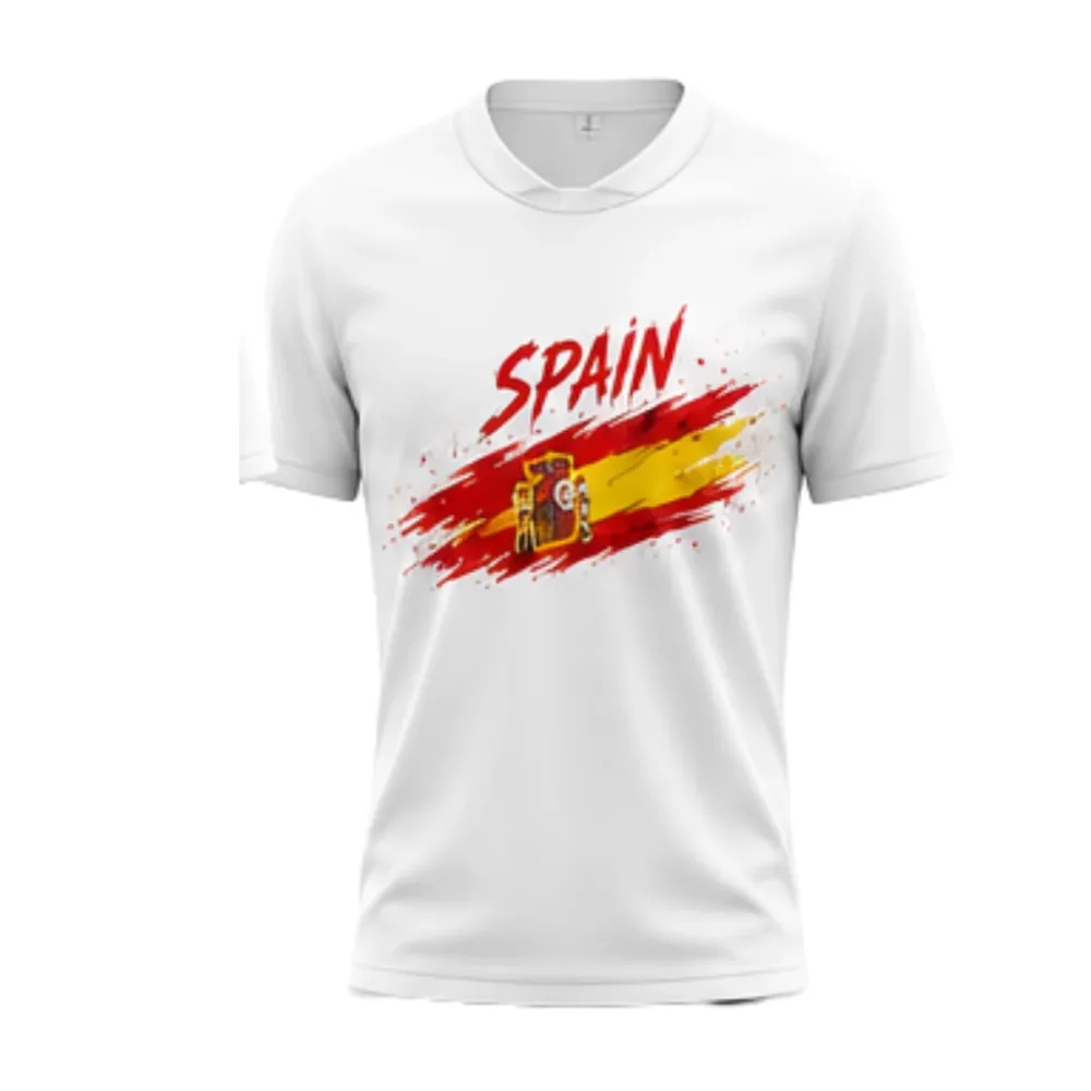 Maglia Mondiale 2026 in Cotone – Spagna