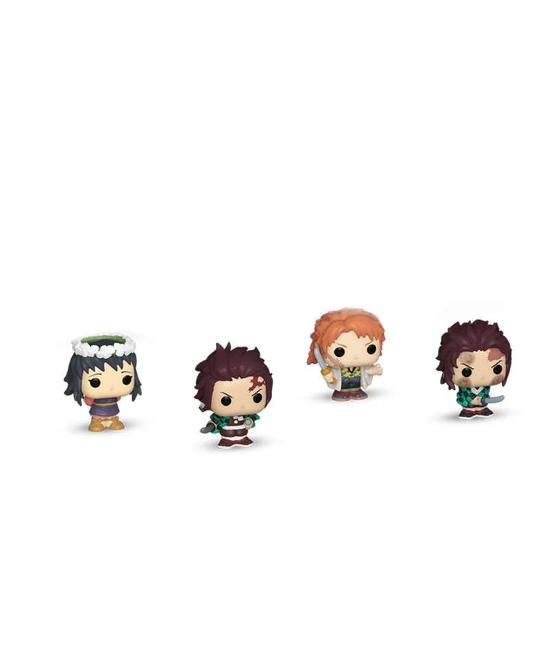 Tanjiro Kamado / Sabito / Makomo / Scegli il tuo Bitty (4-Pack) - immagine 3