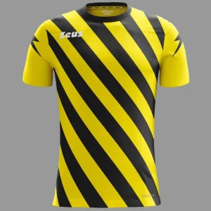 Shirt Zip Zeus – Maglia Sportiva Slim Fit a Righe Diagonali in Poliestere Shirt Zip Zeus – Maglia Sportiva Slim Fit a Righe Diagonali in Poliestere