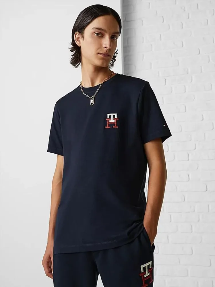 Tommy Hilfiger T-Shirt Uomo Essential Monogram - immagine 2