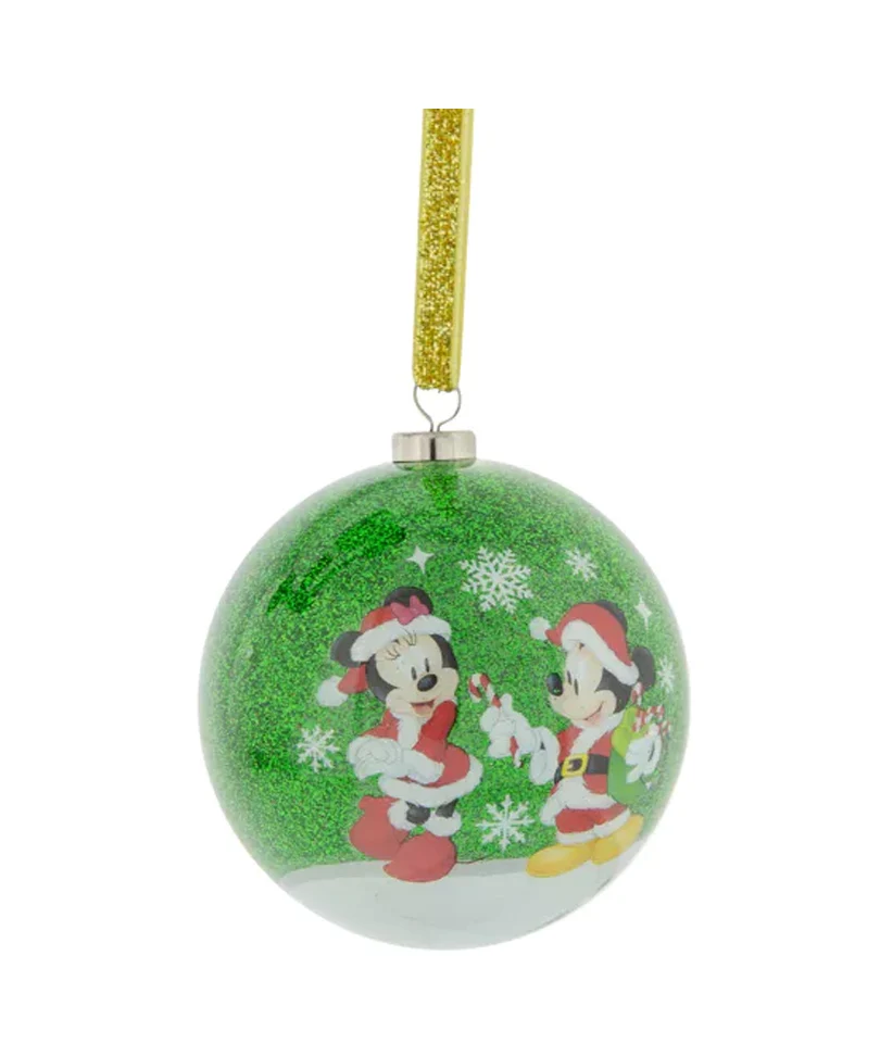 Mickey & Minnie - Set of 7 Xmas Baubles - immagine 3