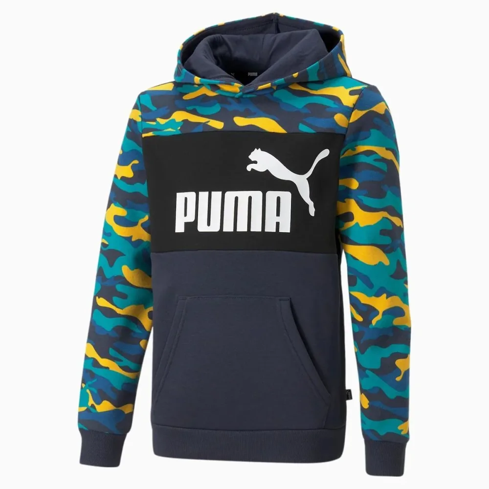 Puma Felpa Junior Ess + Camo Hoodie