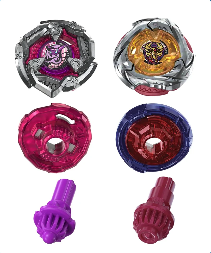 Beyblade X - Dual Pack: Tail Viper 3-85LO & Spear Scorpio 0-70Z - immagine 2