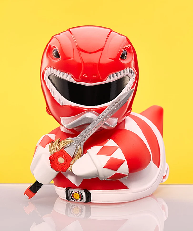 Mighty Morphin Power Rangers Red Ranger TUBBZ Cosplay Duck Collectible - immagine 3