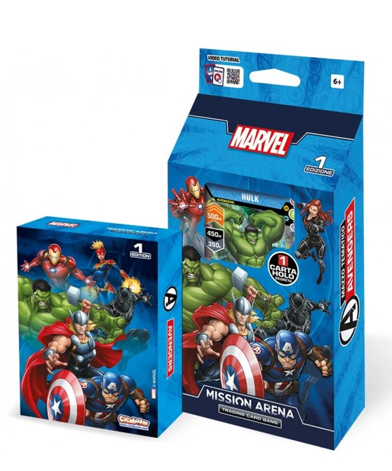 Starter Deck Marvel Mission Arena Trading Card Game - Hulk Edition