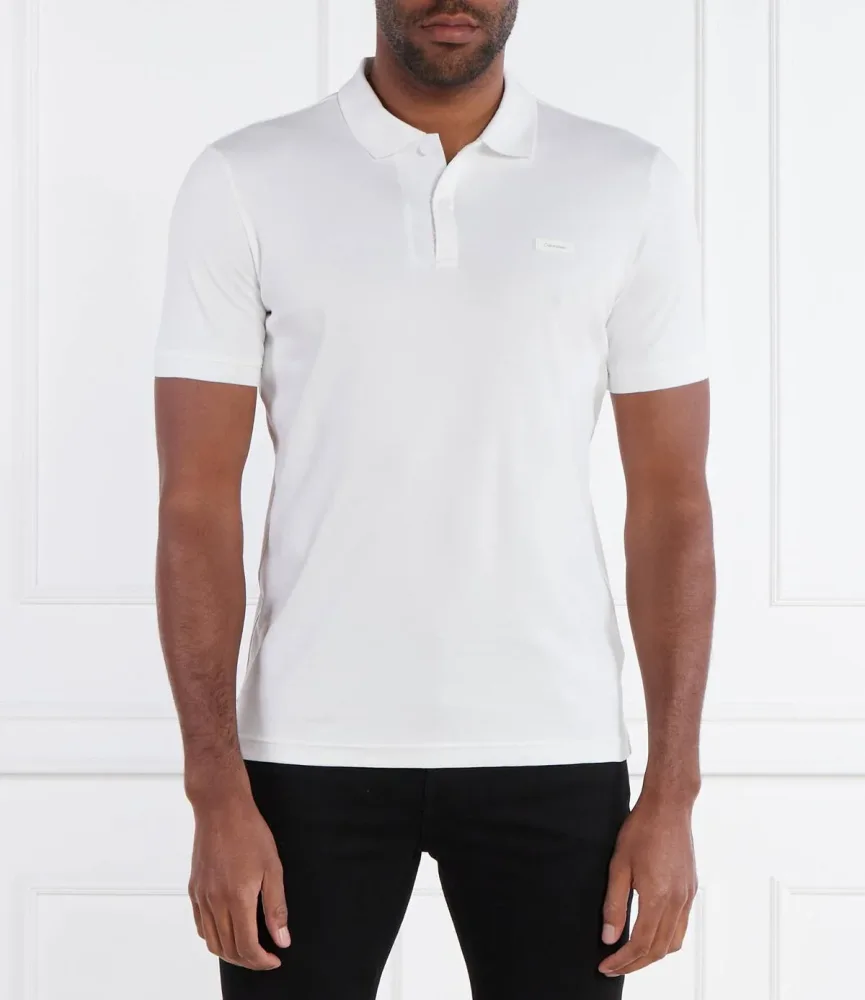 Calvin Klein Polo Uomo Smooth Cot Logo