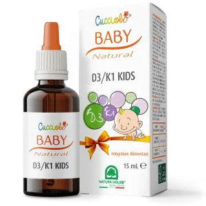 CUCCIOLO Baby Natural D3+K1 KIDS Gocce CUCCIOLO Baby Natural D3+K1 KIDS Gocce