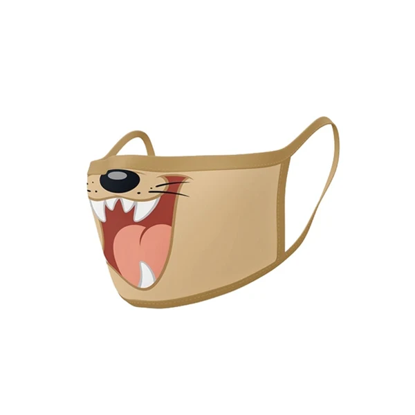Coppia di Mascherine Brandizzate Looney Tunes (Taz)