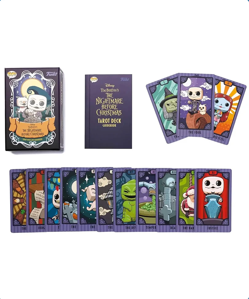 Tarocchi POP! Funko - The Nightmare Before Christmas (Ediz. a colori) - 78 Carte - immagine 2