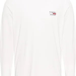 Tommy Hilfiger T Shirt Uomo Ml Tjm Lis Khest Tommy Hilfiger T Shirt Uomo Ml Tjm Lis Khest