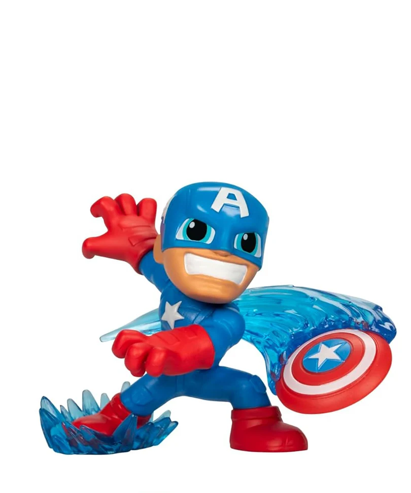 Marvel Avengers Mighty-Verse - Captain America - Action Figure (Serie 2) 6 cm