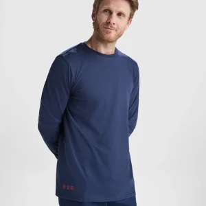 T-shirt Ignifuga Maniche Lunghe DEFENDER – Maglia Jersey Antistatica con Coste 1×1