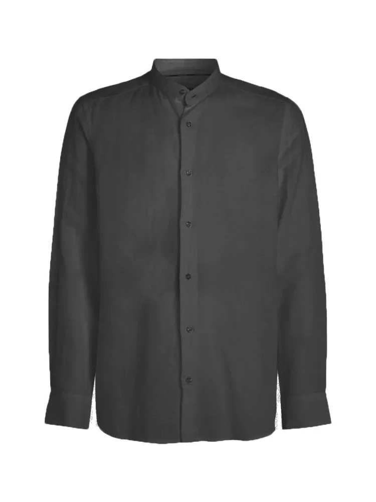 Calvin Klein Camicia Uomo Linen Stand Up