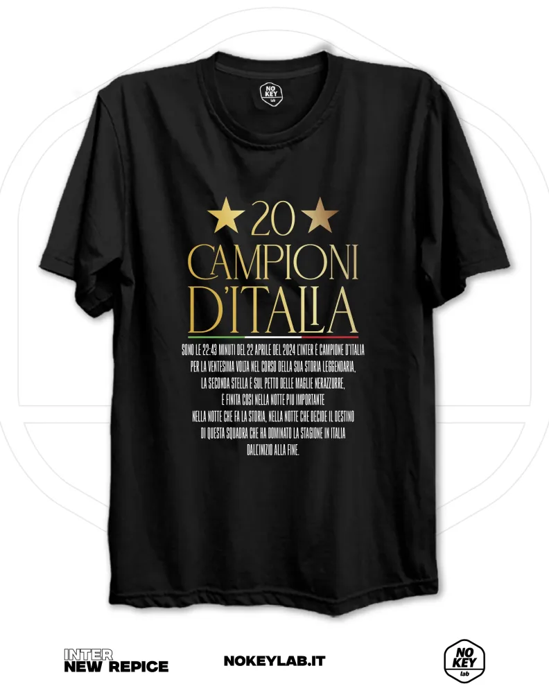 T-shirt inter telecronaca Repice Nuovo Design