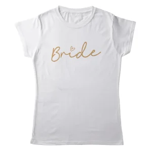 T-Shirt Donna ADDIO NUBILATO – Bride – teeADNC-012A