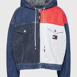 Tommy Hilfiger Giacca Donna Ovrsz Zip Tommy Hilfiger Giacca Donna Ovrsz Zip