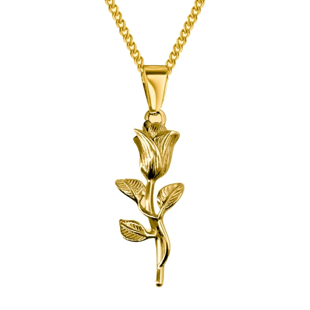 COLLANA DARK ROSE 45 cm - immagine 2