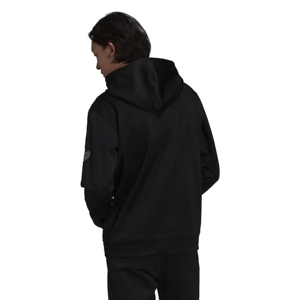 Adidas Felpa Uomo Cappuccio Logo Hoodie - immagine 3