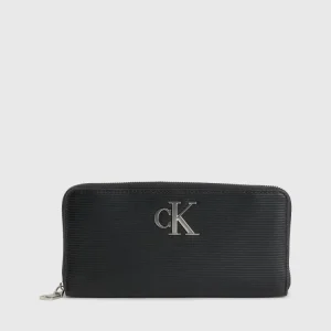Calvin Klein Portafogli Donna Minimal Mono Zip Calvin Klein Portafogli Donna Minimal Mono Zip