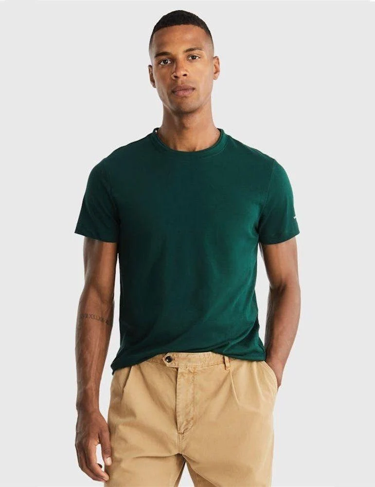 Tommy Hilfiger T Shirt Uomo Logo Sleeve