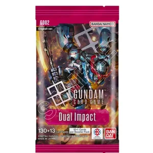 Gundam Card Game – Booster Pack – Dual Impact GD-02 Gundam Card Game – Booster Pack – Dual Impact GD-02
