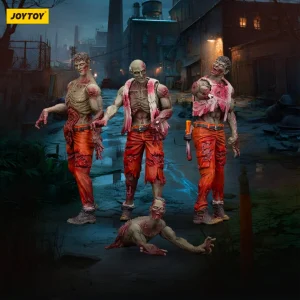 Zombie Dark Source – Action Figures 4-Pack Mechanic Team 8 cm