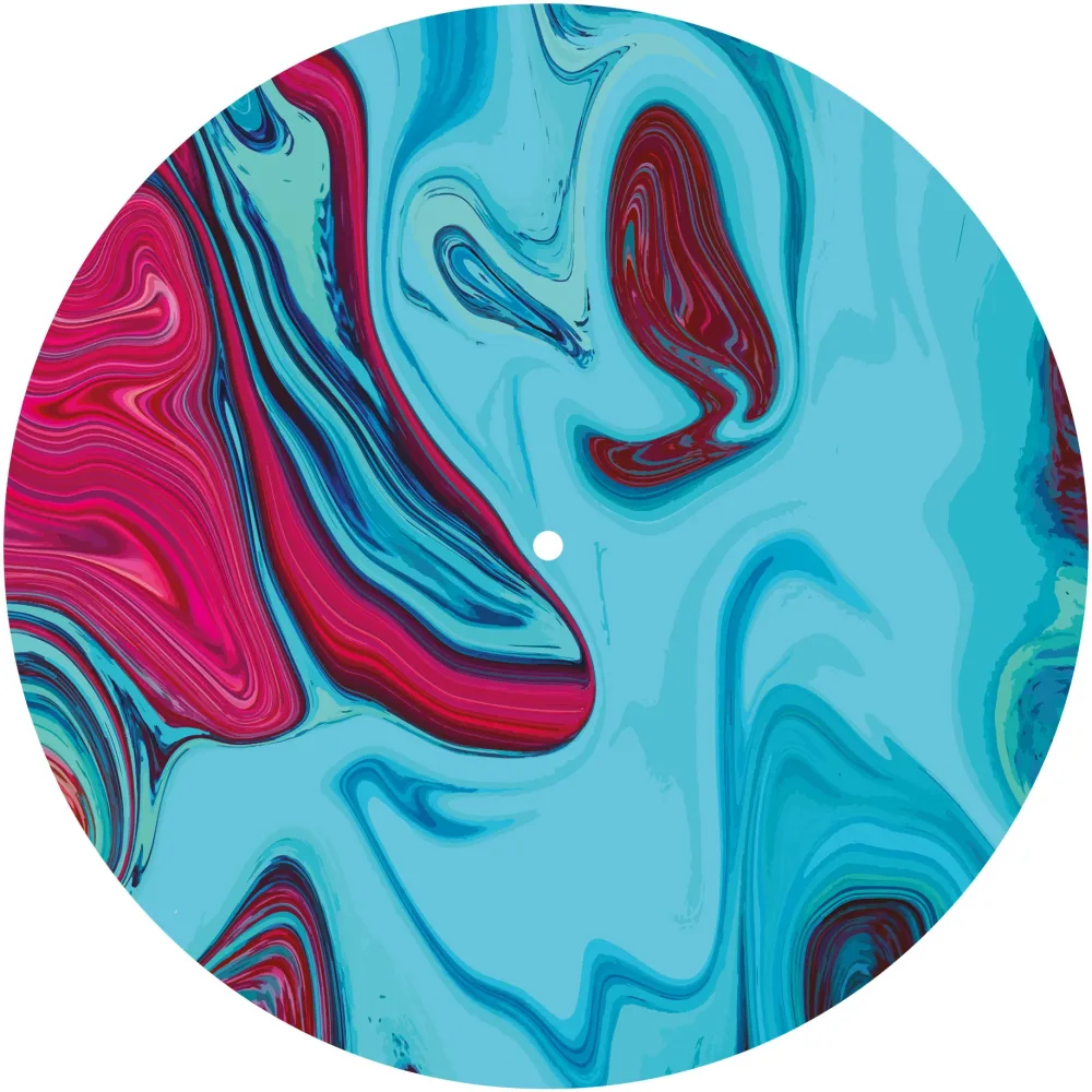 Slipmats 33 TB015 – Panno feltro giradischi Abstract – Liquid Colours