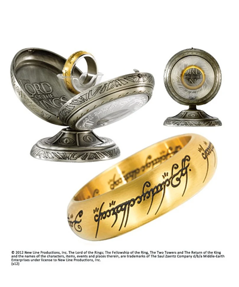 Lord of the Rings - One Ring Acciaio Inossidabile - Taglia 19