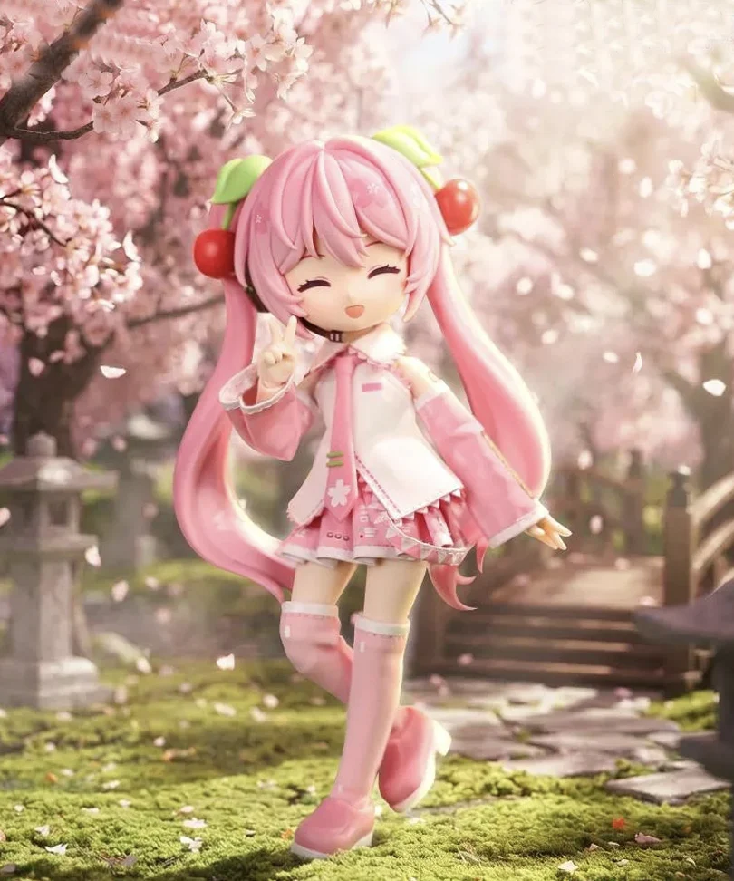 Hatsune Miku Blokees Plastic Model Kit Champion Class 04 Sakura Miku Daala Mode - immagine 3