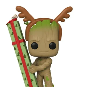 Groot with Present Groot with Present