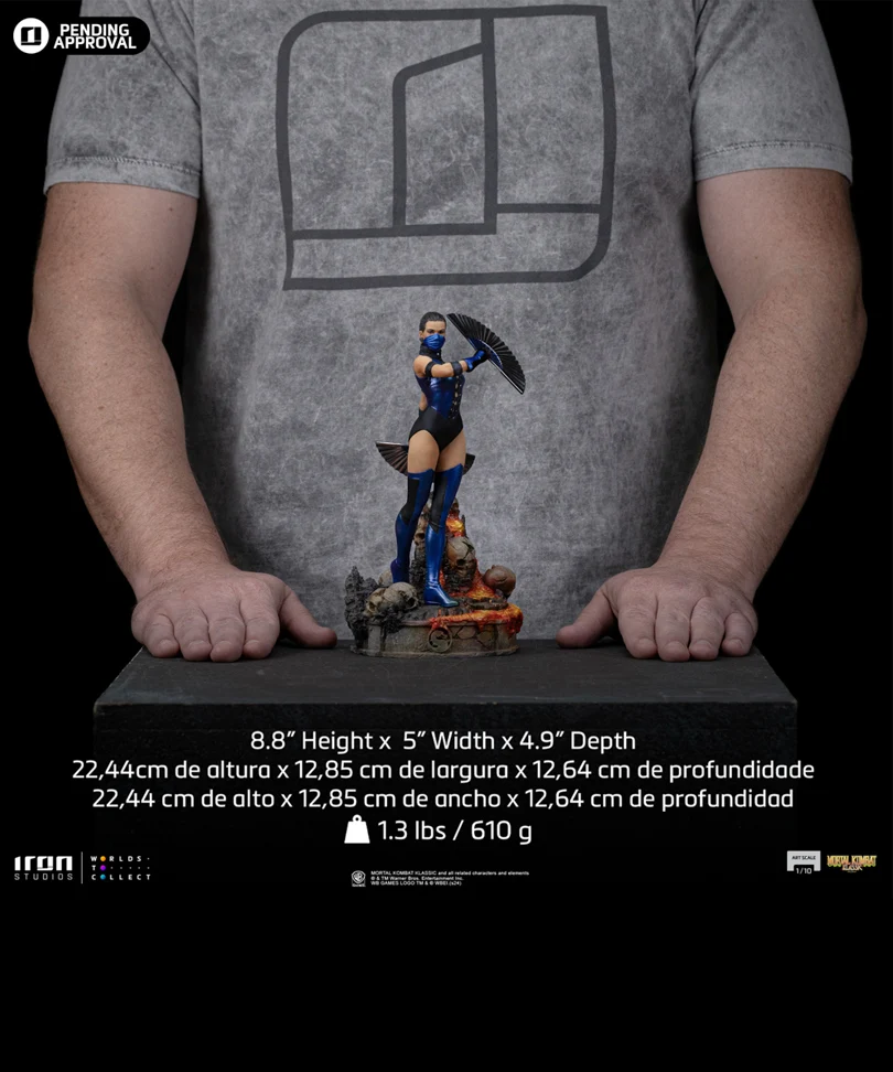 Mortal Kombat - Kitana - Statue Art Scale 1/10 23 cm - immagine 2