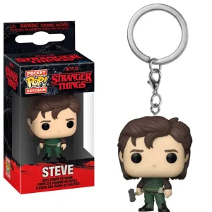Steve (with Ax) Keychain Steve (with Ax) Keychain