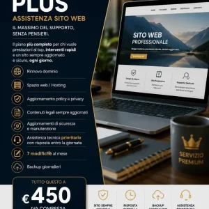 Piano Plus – Assistenza Sito Web vetrina Piano Plus – Assistenza Sito Web vetrina