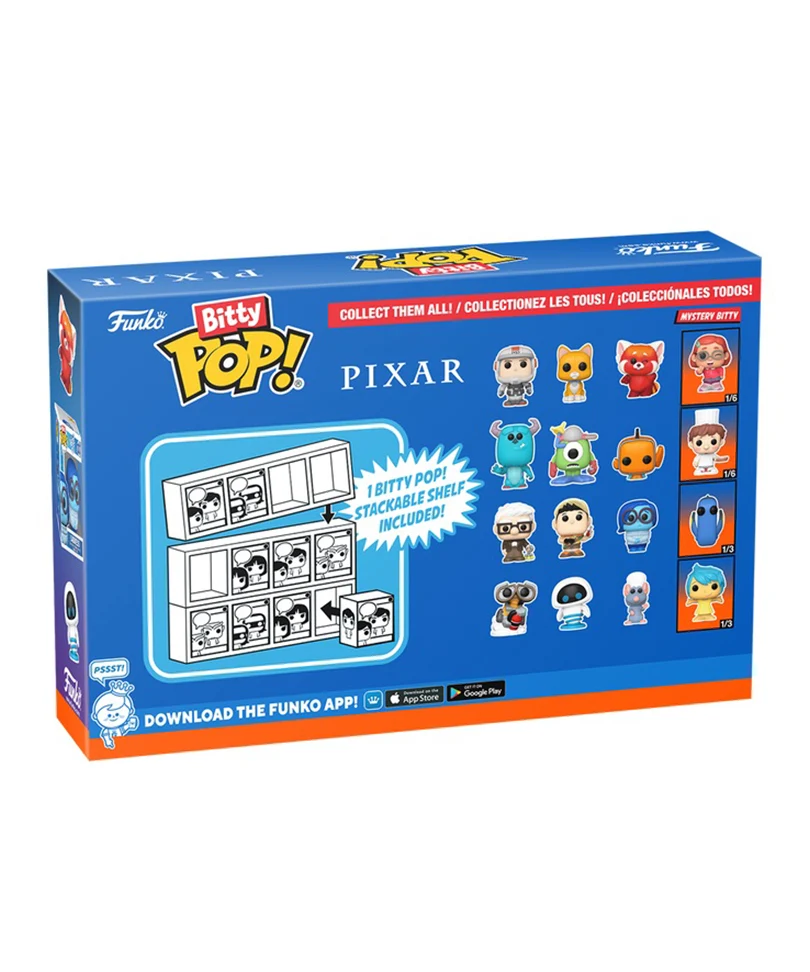 Sulley / Mike Wazowski / Nemo / Mystery Bitty (4-Pack) - immagine 2