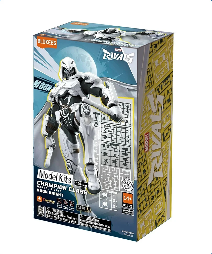 Marvel Infinity Saga Blokees Plastic Model Kit Champion Class 10 Moon Knight