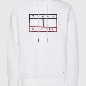 Tommy Hilfiger Felpa Uomo Flag Outline Tommy Hilfiger Felpa Uomo Flag Outline